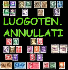Luogotenenza e Regno di Umberto II Annullati Emissione completa a scelta ! - Imagen 1 de 14