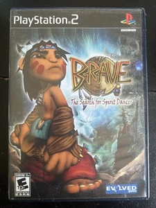 BRAVE The Search For Spirit Dancer Sony PS2 Playstation 2 Complete CIB - Picture 1 of 5