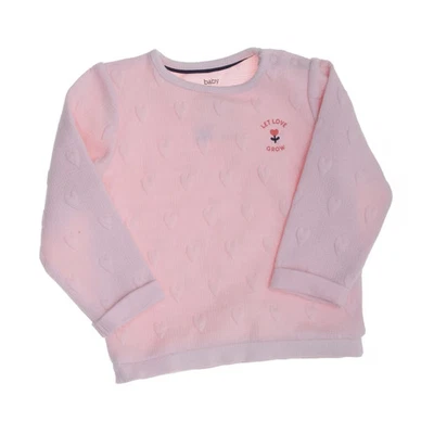 Baby C&A, Sweatshirt, Größe: 80, Pink, Baumwolle/Elasthan/Polyester #lW8 - Bild 1 von 4