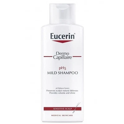 Champú suave Eucerin DermoCapillaire pH5 250 ml Foto 1 de 4