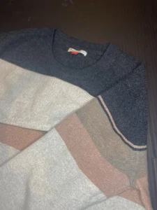 MARINE LAGENLOOK Kaschmir Pullover Pulli Damen XL elfenbein rose braun schwarz - Bild 1 von 7