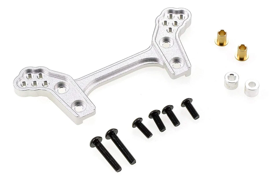 Alu Dämpferbrückenset vorne  für Tamiya Fighter DT-03 Carson 500530807 - Bild 1 von 1