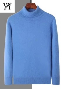 💙🧶 Cloud Blue 100% Wolle Damenpullover – Weich, Warm & Stilvoll! (XXXL wie XL) - Bild 1 von 1
