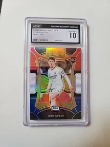 2023-24 Select Soccer Arda Guler Rookie #128 Multi-Color Prizm CGC 10 GS1244 - Picture 1 of 2