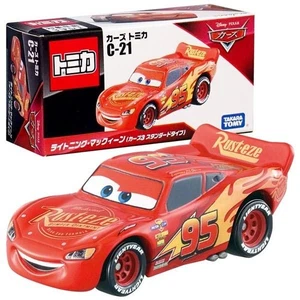 Takara Tomy Disney Tomica Diecast Car PIXAR CARS C-21 Lightning Mc Queen Cars - Picture 1 of 3