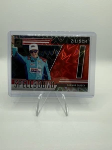 Connor Zilisch - 2025 Donruss Racing - Spellbound #37 "I" Red Xplosion /99 - Imagen 1 de 2