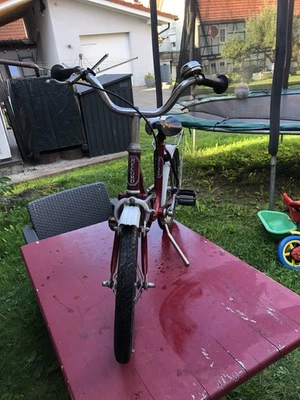 Kinderfahrrad 16 Zoll im Retro Style der Marke Record,mit Rücktritt,Klingel - Bild 1 von 3