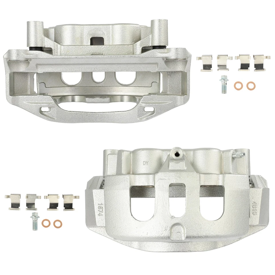 Brake Calipers Rear Pair w/ Bracket Fits 2016 - 2019 CHEVROLET SUBURBAN 3500 HD Foto 1 de 4