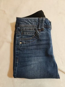 Democracy Jeans Damen Gr. 2 blau "Ab" Solution Technology Schnurrhaare Stretch - Bild 1 von 12