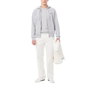 Lacoste Men's Long Sleeve Solid Full Zip Up Hoodie S - Picture 1 of 3