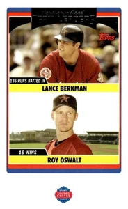 2006 Topps Updates & Highlights #UH298 Astros (Lance Berkman / Roy Oswalt) - Picture 1 of 2