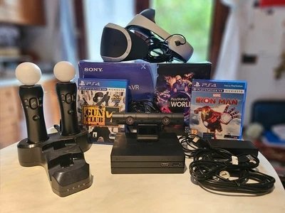 Sony PlayStation VR PS4 con Playstation Move e Camera - Immagine 1 di 4