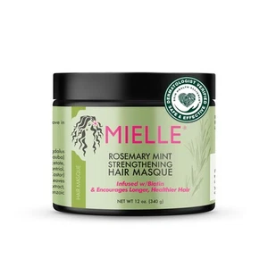 Rosemary Mint Strengthening Hair Masque, Essential Oil & Biotin Deep Treatmen... - Picture 1 of 9