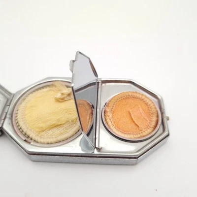 Art Deco Houbigant Octagonal Compact Rouge & Powder C 1920s - Image 1 of 4