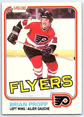 1981-82 O-Pee-Chee Brian Propp Philadelphia Flyers #246 - Image 1 of 2