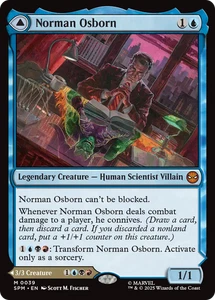 Norman Osborn // Green Goblin (FOIL) x1 - MTG Marvel's Spider-Man SPM #39 - Picture 1 of 1