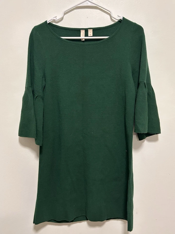 Vestido túnica suéter manga campana Chester polilla Anthropologie para mujer talla S hippie  Foto 1 de 2