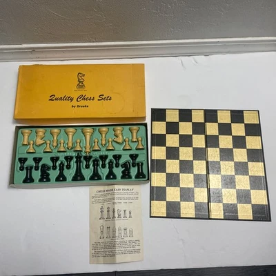 Винтажные магнитные шахматные наборы DRUEKE от Drueke No. 34 Оригинальная коробка полный комплект - Изображение 1 из 4