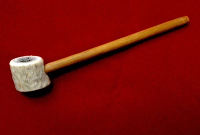 6 Inch Deer Antler Smoking Pipe G5 - Image 1 of 4