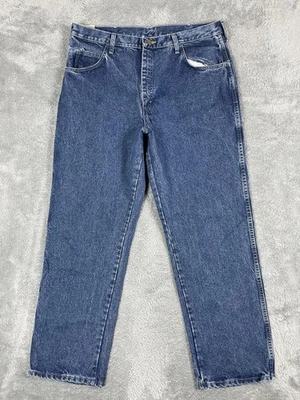 Bulwark FR Jeans Mens 38x32 Blue Flame Resistant Denim Work Pants - Image 1 of 4