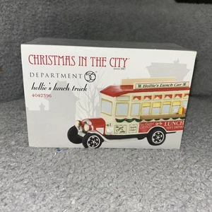 Reparto 56 "Hollie's Lunch Truck" 4042396 Natale in città sigillato NUOVO - Foto 1 di 7