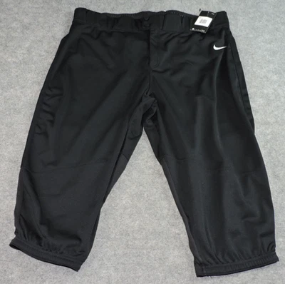 Pantalones altos de béisbol NIKE Vapor Select para hombre 3XL Team negros CQ6670-010 NUEVOS Foto 1 de 4