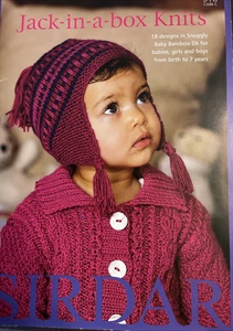 Sirdar 0378 JACK-IN-A-BOX Snuggly DK Knit 40pg Booklet 18 Designs UK - Bild 1 von 8