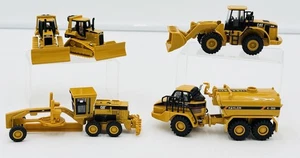 5 Norscot HO Scale 1/87 CAT Caterpillar Diecast Tank Truck Loader Dozer Grader - Picture 1 of 24
