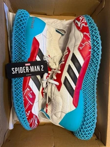 Adjdas Marvel x Ultra 4D Mid Spider-Man 2 Taglia 11.5 Uomo Raro VNDS #1633/10035 - Foto 1 di 10