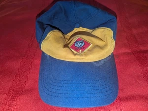 Cappello stile baseball Cub Scout Wolf blu giallo BSA boy scout campeggio sport all'aperto - Foto 1 di 2