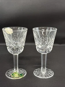 2er Set Waterford Lismore Cordial Schnapsstielgläser 3-1/2" Top Zustand - Bild 1 von 18