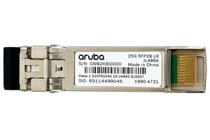 ARUBA JL486A 25G SFP28 LC LR Transceiver original verschweisst 10KM - Picture 1 of 1