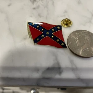 SPILLA BAVERO/CAPPELLO CONFEDERATO SMALTATA VINTAGE NUOVA - Foto 1 di 3