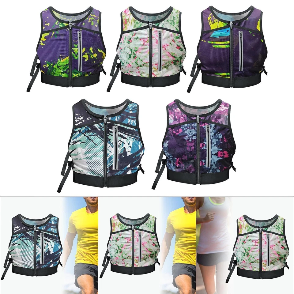 Running Vest Bag Reflective Vest Phone Holder Backpack Pack Men Women for Night - Image 1 of 1