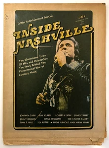 VTG 1974 Tattler Entertainment Special "Inside Nashville" Johnny Cash Loretta ++ - Picture 1 of 3