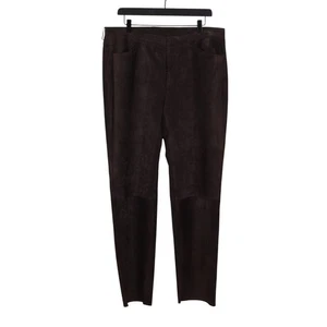 Jil Sander Men Suede Leather Pants by Raf Simons Size IT56-XL. S1624 - Picture 1 of 7