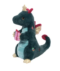 Peluche Douglas Deck the Dragon con alas brillantes, 9,5" - Imagen 1 de 2