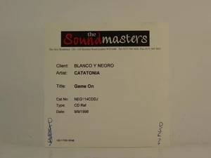 CATATONIA GAME ON (H1) 1 Track Promo CD Single auch White Sleeve BLANCO Y NEGRO - Bild 1 von 7