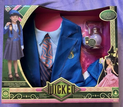Disfraz de Wicked nuevo. Uniforme escolar Shiz. Talla 4-6x Foto 1 de 4