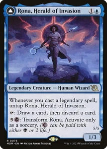1x Rona, Herald of Invasion - NM - March of the Machine - SPARROW MAGIC - Picture 1 of 1