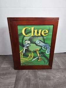 Clue Vintage Spielesammlung Holzkiste Bücherregal Edition 100% komplett 2005 - Bild 1 von 6