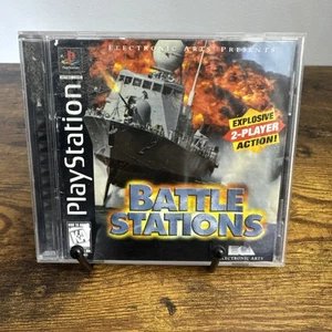 Battle Stations Sony PlayStation 1 PS1 Videospiel CIB getestet & funktionsfähig - Bild 1 von 3