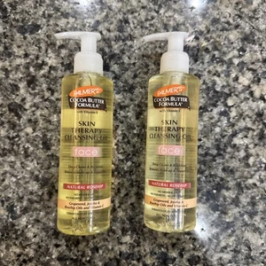 2 packs Palmers Cocoa Butter Skin Therapy FACE Cleansing Oil 6.5oz. - Picture 1 of 2