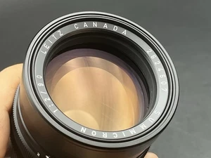Leica Summicron-M 90 mm f/2 obiettivo Leitz Canada attacco Leica M spedizione gratuita #332 - Foto 1 di 12