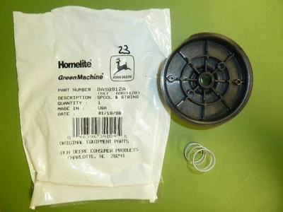 NEW! HOMELITE SPOOL & STRING PART # BA98912A JOHN DEERE TRIMMERS - Image 1 of 2