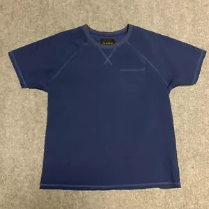 Jaanuu Mens Scrub Top Shirt Crewneck Medical Casual Size Medium - Picture 1 of 7