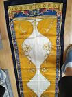 Russell Hampton Co. Rotarian Scarf 100 Percent Silk 18x59 vintage COLLECTIBLE