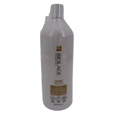 Biolage Bond Therapy Shampoo For Overprocessed Hair 33.8 fl oz NEW Hair Vegan - Image 1 of 4