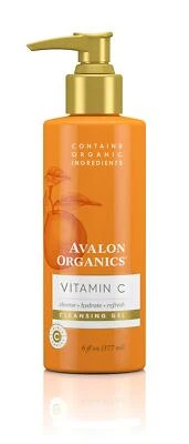	Gel Limpiador Avalon Organics con Vitamina C Limpiador y Refrescante 6 OZ	 Foto 1 de 4