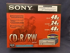 SONY CD-R/RW Drive Unused Original Box NOS CD-ROM Computer CRX215A1 Atapi/EIDE - Picture 1 of 10